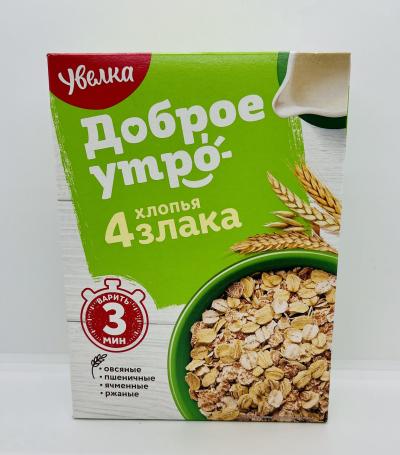 Uvelka Four Grain Flakes 350g.