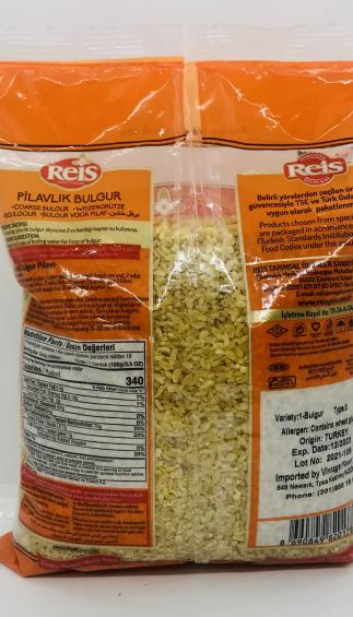 Reis Pilavlik Bulgur 1000g.