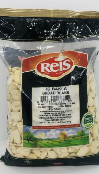 Reis broad beans 750g.