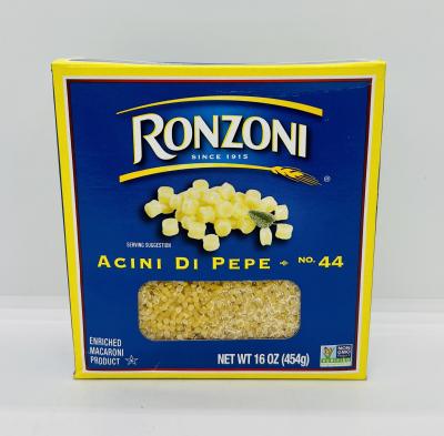 Ronzoni Acini Di Pepe Macaroni (454g.)