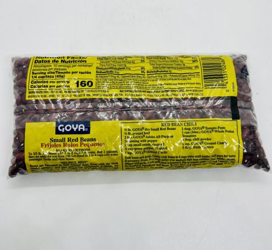 Goya red small beans 454g.