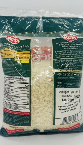 Reis Baldo rice 1kg.