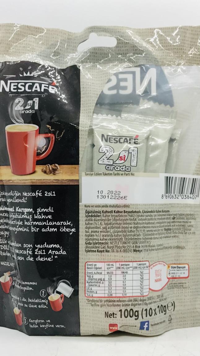 Nescafe 2 in 1 100g