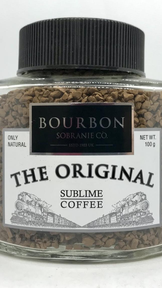 Instant Coffee Bourbon Sobranie CO. Original 100g