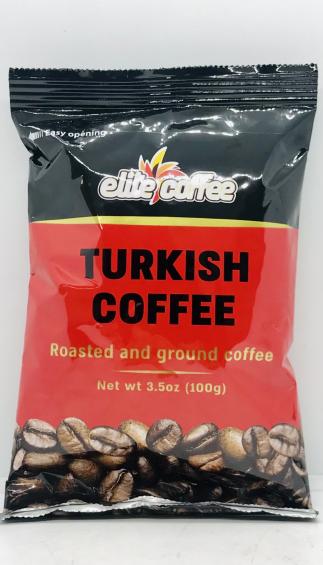 Elite Coffee Turkish Roasted & Ground 100g