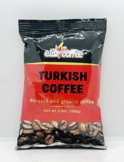 Elite Coffee Turkish Roasted & Ground 100g