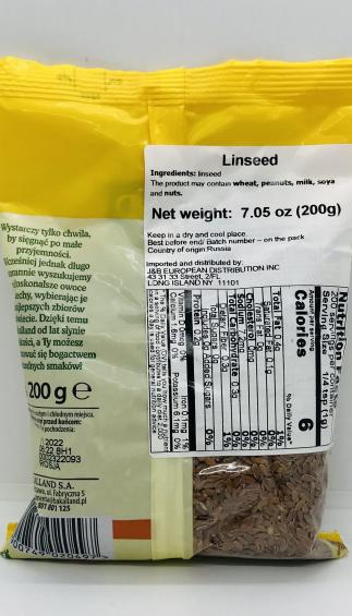 Bakalland Linseed 200g