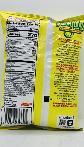 Funyuns  Onion Flavored Rings 53,1g