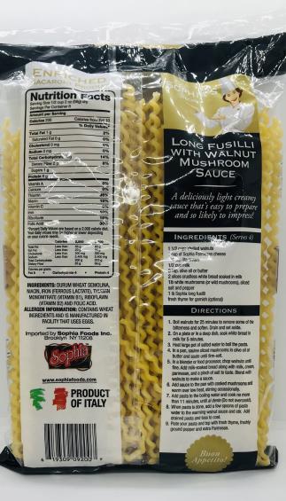 Sophia Long Fusilli 454g.