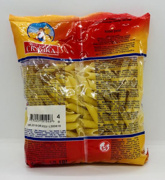 Yantarnaya Skazka pasta w. egg 400g.