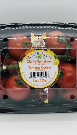 Cherry Tomatoes 9 OZ 255g.