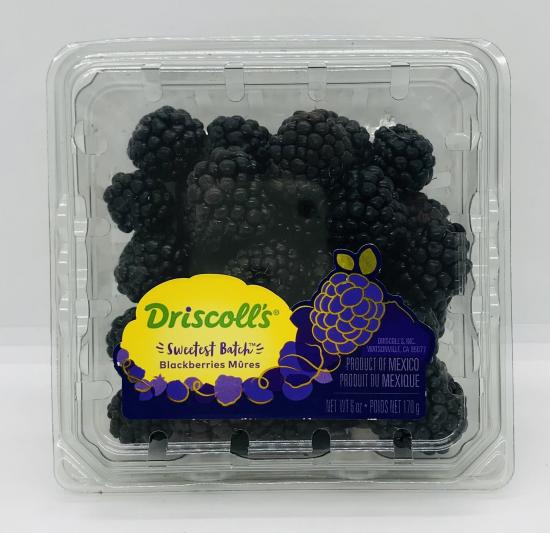 Blackberries Mures 170g.