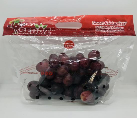 Sebaz Red Seedless table Grapes (lb)