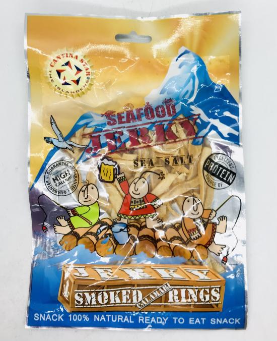 Smoked Rings Calamari Jerky 80g