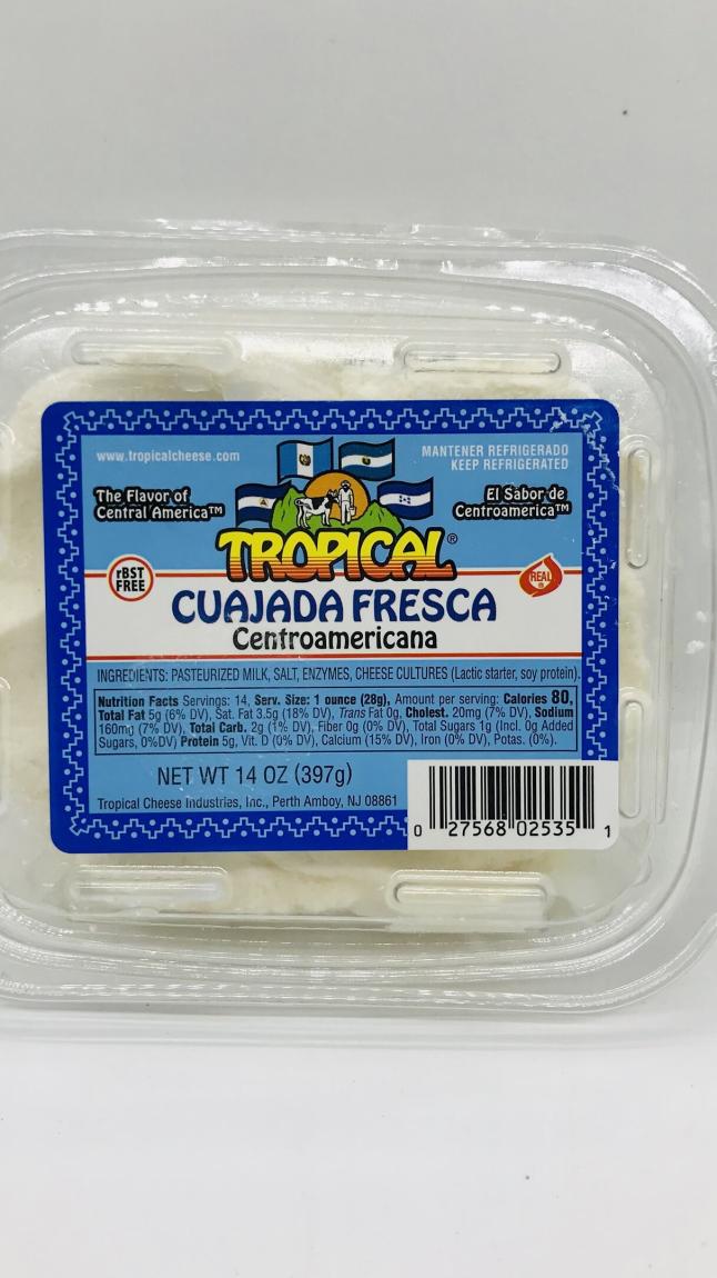 Tropical cuajada Fresca