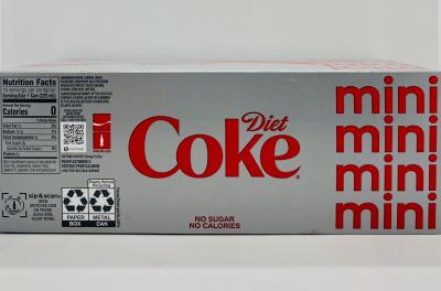 Coke diet mini 222mL.