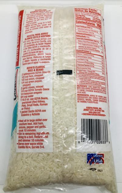 Goya Canilla Rice 3Lb