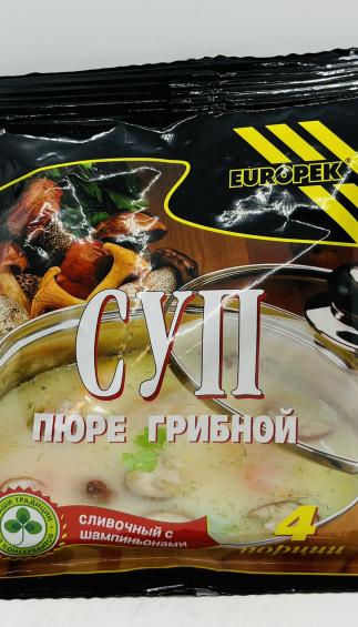 Europek Soup Puree Mushroom (90g)