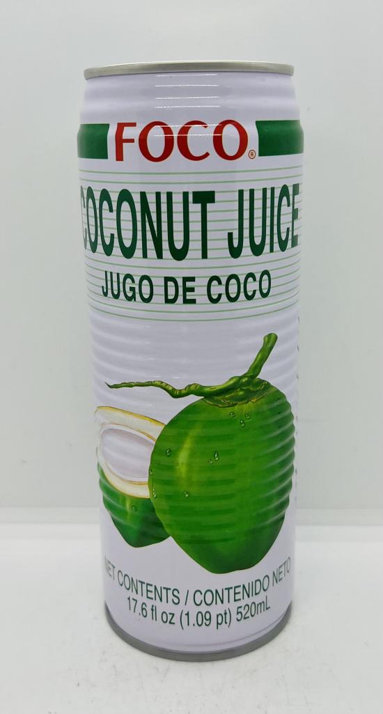 Foco Coconut Juice 520mL.