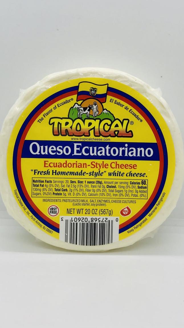 Tropical Ecuadorian-Style Cheese