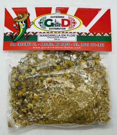 Gutierrez Distributor Chamomile Flower 1/8 Oz