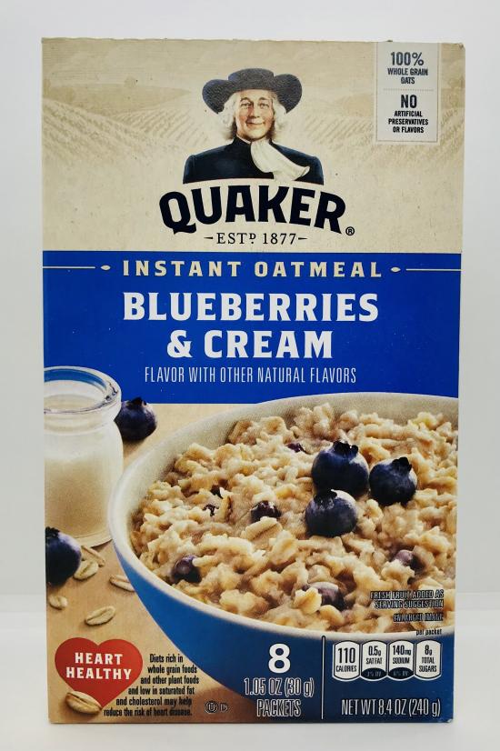 Qaker Blueberries/Cream (240g)