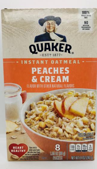 Quaker Peaches & Cream (240g.)