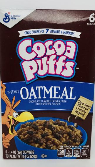 Cocoa Puffs Oatmeal 238G