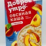 Uvelka peach flavor Instant Oatmeal (200g.)