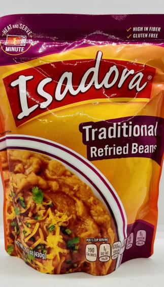 Isadora Traditional Refried Beans 430g.