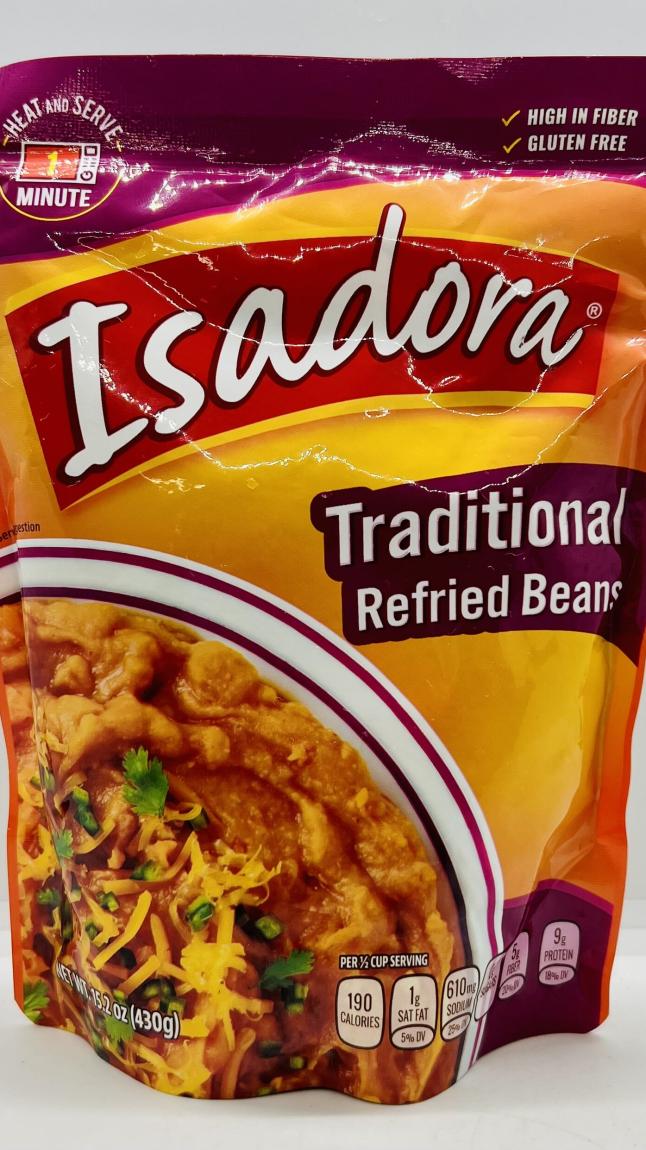 Isadora Traditional Refried Beans 430g.