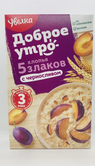 Uvelka 5 cereal w. natural prunes (240g.)