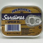 Brunswick Sardines In Soybean Oil 106g.