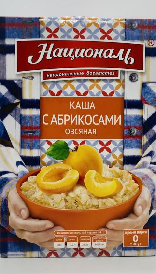 National Apricot Oatmeal 240g.