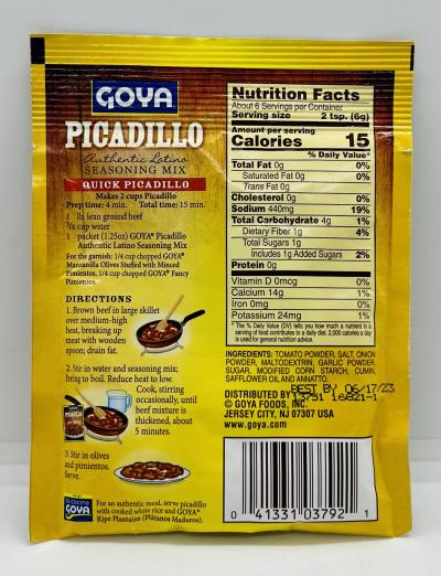 Goya Picadillo Mix 35g.