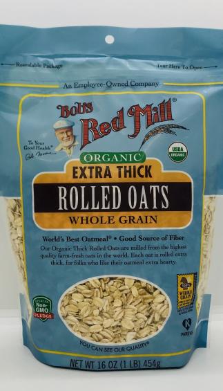 Bob's Red Mill Rolled Oats 454g.