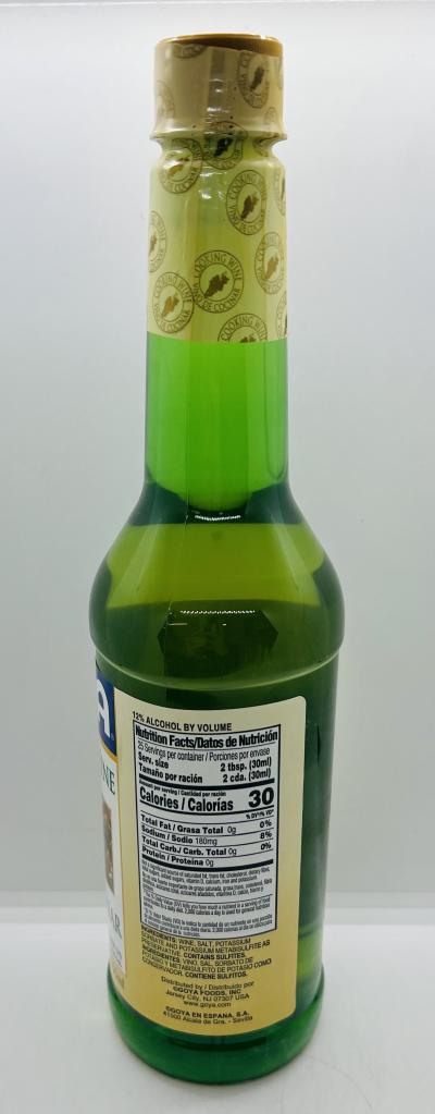 Goya Cooking Wine Green Grape 750mL.