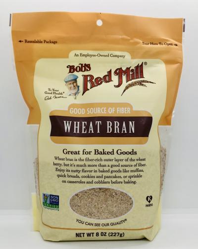 Bob's Red Mill wheat bran 227g.