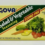 Goya Salad & Vegetable 100g.