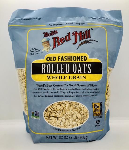 Bob's Red Mill Rolled Oats old fash. 907g.