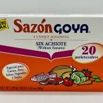 Sazon Goya 100g.