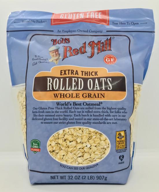 Bob's Red Mill Rolled Oats Extra Thick 454g.