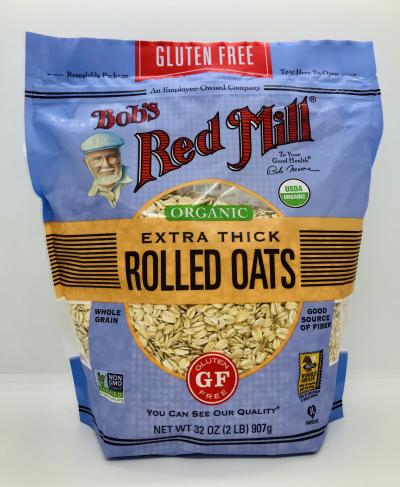 Bob's Red Mill Rolled Oats extra thick 907g