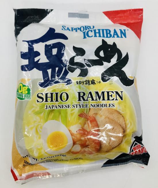 Sapporo ichiban Shio Ramen (102g.)