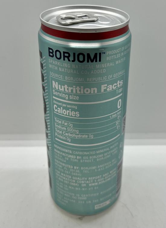 Borjomi Sparkling Natural Mineral Water 330ml