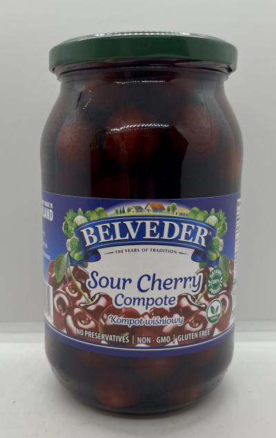 Belveder Sour Cherry Compote 900g