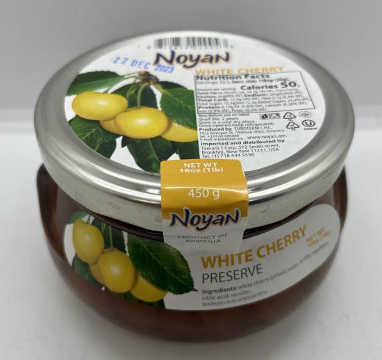 Noyan White Cherry Preserve 450g