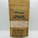 Ios Natural Himalayan Pink Fine Salt 454g