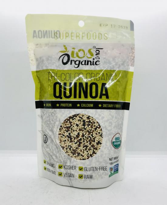 Ios Organic Tricolor Organic Quinoa 453g