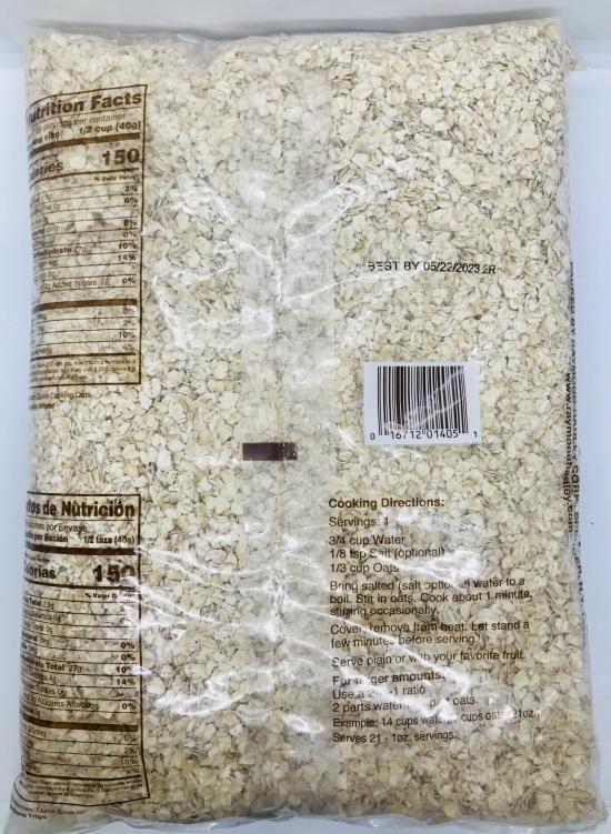 Phoebe Rolled Oats 42 OZ